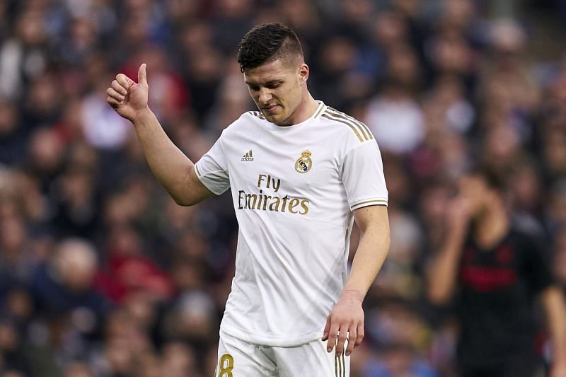 Much to everyone's surprise, Luka Jovic is already linked with an exit.
